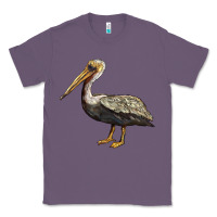 Lavender louisiana state bird pelican Classic Tee - BarkalooDesign
