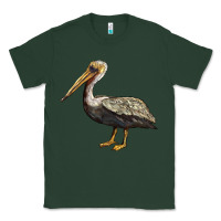 Sports Green louisiana state bird pelican Classic Tee - BarkalooDesign