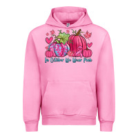 Fuchsia Pink in october we wear pink Urban Hoodie - Zillion Design Studio