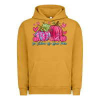 Pigment Peanut Butter in october we wear pink Urban Hoodie - Zillion Design Studio