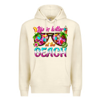 Sandshell life is better at the beach Premium Hoodie - texasbilliewilder