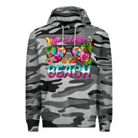 Slate Camo life is better at the beach Premium Hoodie - texasbilliewilder