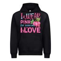 Black i wear pink for someone i love Urban Hoodie - Zillion Design Studio