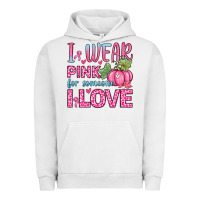 Pigment Lunar Rock i wear pink for someone i love Urban Hoodie - Zillion Design Studio