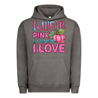 Pigment Tornado i wear pink for someone i love Urban Hoodie - Zillion Design Studio