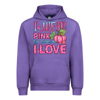 Tulip i wear pink for someone i love Urban Hoodie - Zillion Design Studio