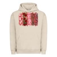 Pigment French Oak valentine's day brushstrokes Urban Hoodie - RanaPortraitStore