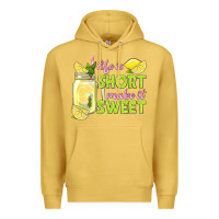 Antique Gold life is  make it sweet Premium Hoodie - texasbilliewilder
