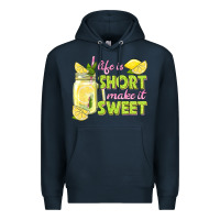 Navy life is  make it sweet Premium Hoodie - texasbilliewilder