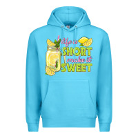 Ocean Blue life is  make it sweet Premium Hoodie - texasbilliewilder