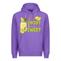 Purple life is  make it sweet Premium Hoodie - texasbilliewilder