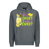 Rock life is  make it sweet Premium Hoodie - texasbilliewilder