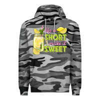 Slate Camo life is  make it sweet Premium Hoodie - texasbilliewilder
