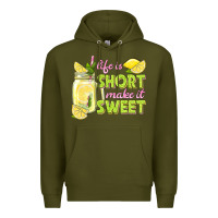 Army Green life is  make it sweet Premium Hoodie - texasbilliewilder