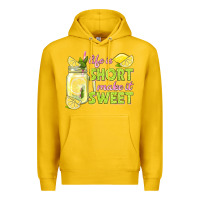 Lemon life is  make it sweet Premium Hoodie - texasbilliewilder