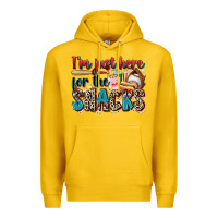 Lemon i'm just here for the snacks Premium Hoodie - Zillion Design Studio