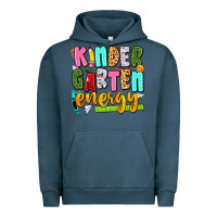 Pigment Midnight Navy kindergarten energy Urban Hoodie - texasbilliewilder