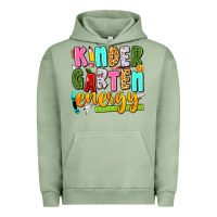 Pigment Oil Green kindergarten energy Urban Hoodie - texasbilliewilder