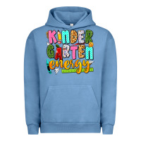 Pigment Pebble Blue kindergarten energy Urban Hoodie - texasbilliewilder