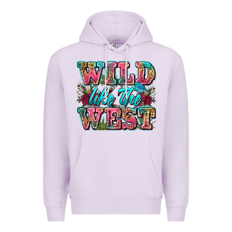 Wild Like The West Premium Hoodie by Zillion Design Studio | Teevron