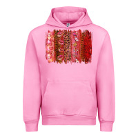 Fuchsia Pink valentine's day brushstroke Urban Hoodie - RanaPortraitStore