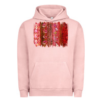 Pigment Salmon valentine's day brushstroke Urban Hoodie - RanaPortraitStore