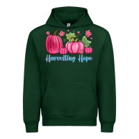 Forest Green harvesting hope Urban Hoodie - Zillion Design Studio