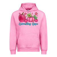 Fuchsia Pink harvesting hope Urban Hoodie - Zillion Design Studio