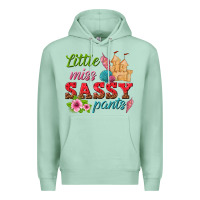 Seafoam little miss sassy pants Premium Hoodie - texasbilliewilder