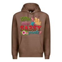 Chestnut little miss sassy pants Premium Hoodie - texasbilliewilder