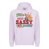 Lilac little miss sassy pants Premium Hoodie - texasbilliewilder