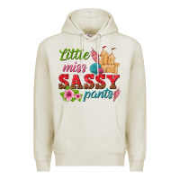 Oatmeal Heather little miss sassy pants Premium Hoodie - texasbilliewilder