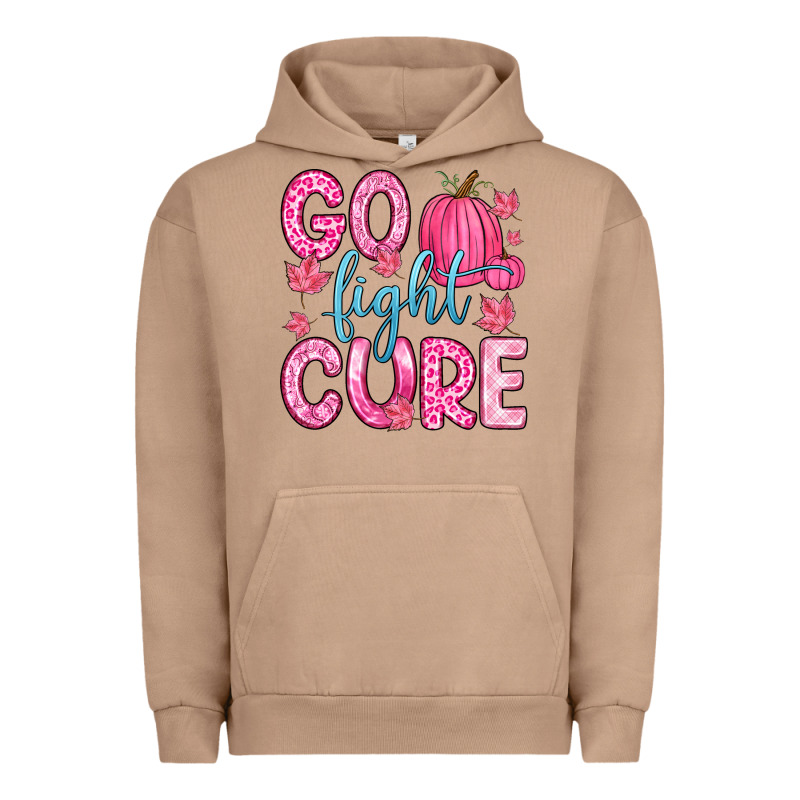 Go Fight Cure Urban Hoodie by Zillion Design Studio | Teevron