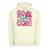 Pigment Pistachio go fight cure Urban Hoodie - Zillion Design Studio