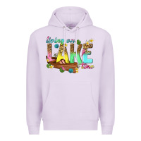 Lilac living on lake time Premium Hoodie - texasbilliewilder