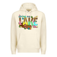 Sandshell living on lake time Premium Hoodie - texasbilliewilder