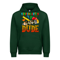 Forest Green kindergarten dude Urban Hoodie - texasbilliewilder