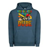 Pigment Midnight Navy kindergarten dude Urban Hoodie - texasbilliewilder