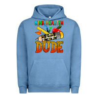 Pigment Pebble Blue kindergarten dude Urban Hoodie - texasbilliewilder