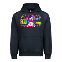 Navy kindergarten we are done 1st here we come with unicorn Urban Hoodie - texasbilliewilder