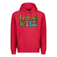 Cardinal keep it wild Premium Hoodie - Zillion Design Studio