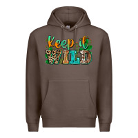 Coffee keep it wild Premium Hoodie - Zillion Design Studio
