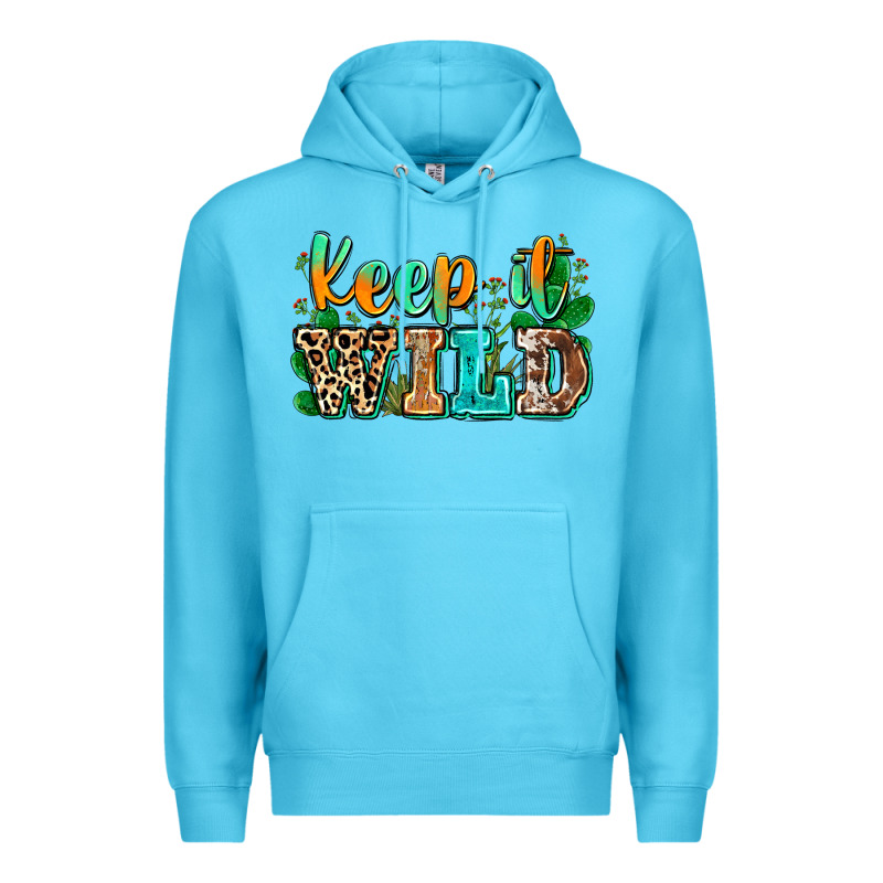 Keep It Wild Premium Hoodie by Zillion Design Studio | Teevron