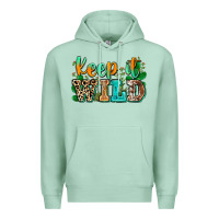 Seafoam keep it wild Premium Hoodie - Zillion Design Studio