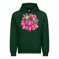 Forest Green sunflower pumpkin breast cancer Urban Hoodie - Zillion Design Studio