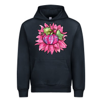 Navy sunflower pumpkin breast cancer Urban Hoodie - Zillion Design Studio