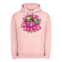 Pigment Salmon sunflower pumpkin breast cancer Urban Hoodie - Zillion Design Studio