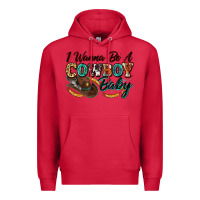 Cardinal i wanna be a cowboy baby Premium Hoodie - Zillion Design Studio