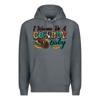 Rock i wanna be a cowboy baby Premium Hoodie - Zillion Design Studio