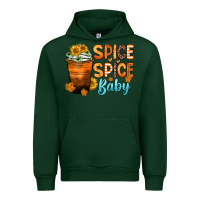 Forest Green spice spice baby Urban Hoodie - Zillion Design Studio